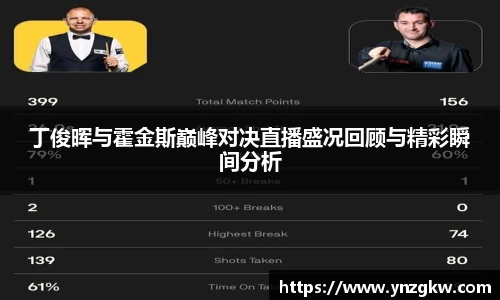 丁俊晖与霍金斯巅峰对决直播盛况回顾与精彩瞬间分析
