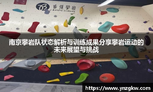 南京攀岩队状态解析与训练成果分享攀岩运动的未来展望与挑战