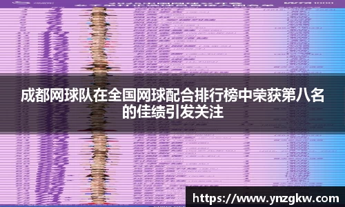成都网球队在全国网球配合排行榜中荣获第八名的佳绩引发关注